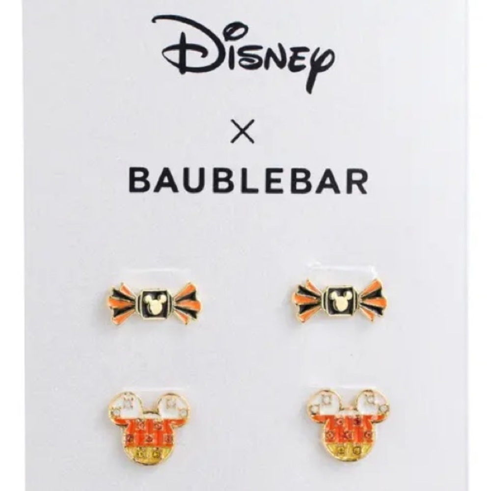 BAUBLEBAR X DISNEY • CANDY CORN STUDY EARRINGS • NIB